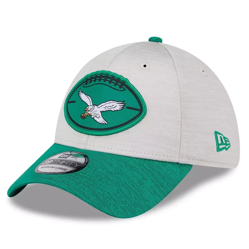 New Era 39THIRTY Philadelphia Eagles 2024 M/L Sideline Historic Flex Hat UPS258